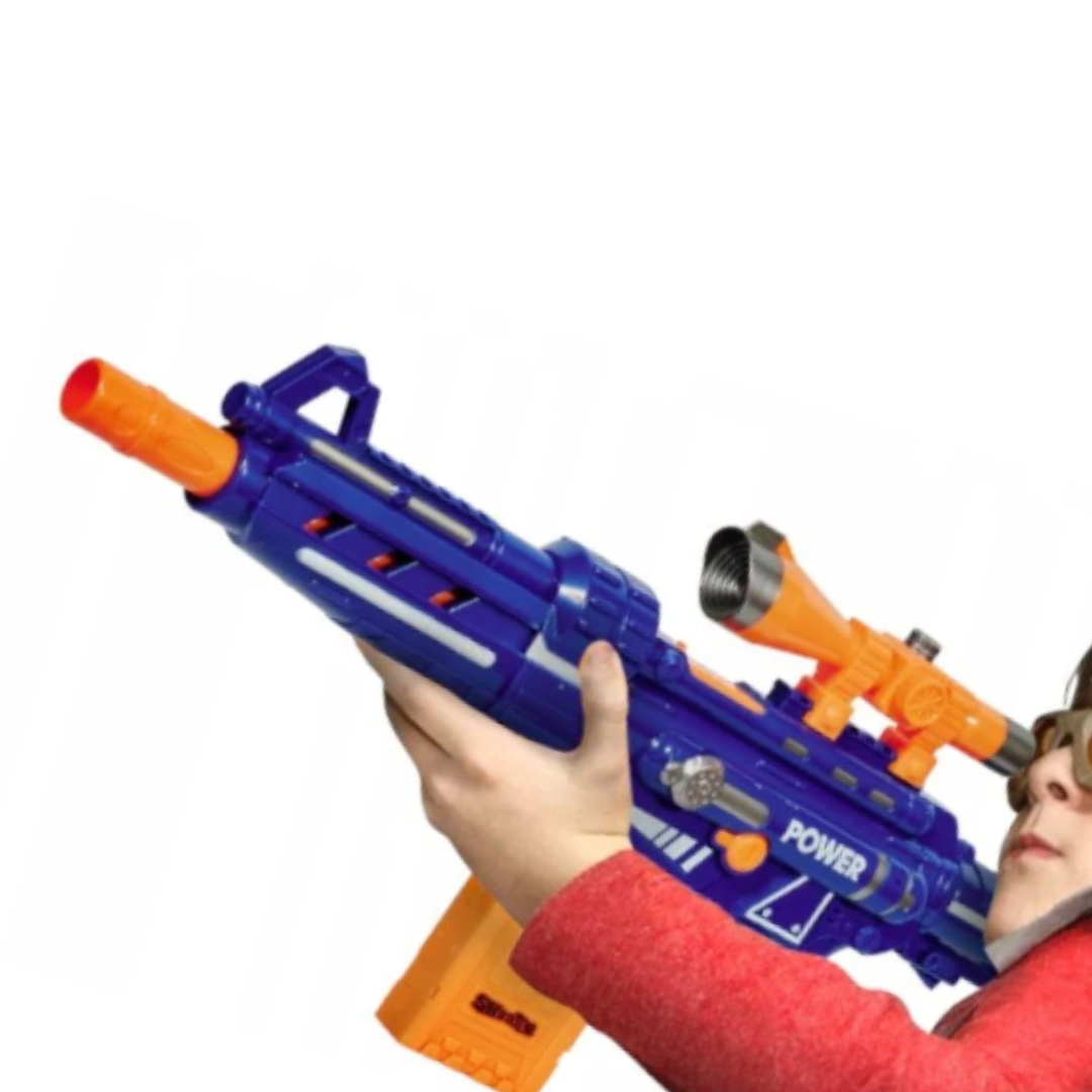 Blast Soft Bullet Toy Gun with Magazine for Kids in Kenya Aged 8 yrs +