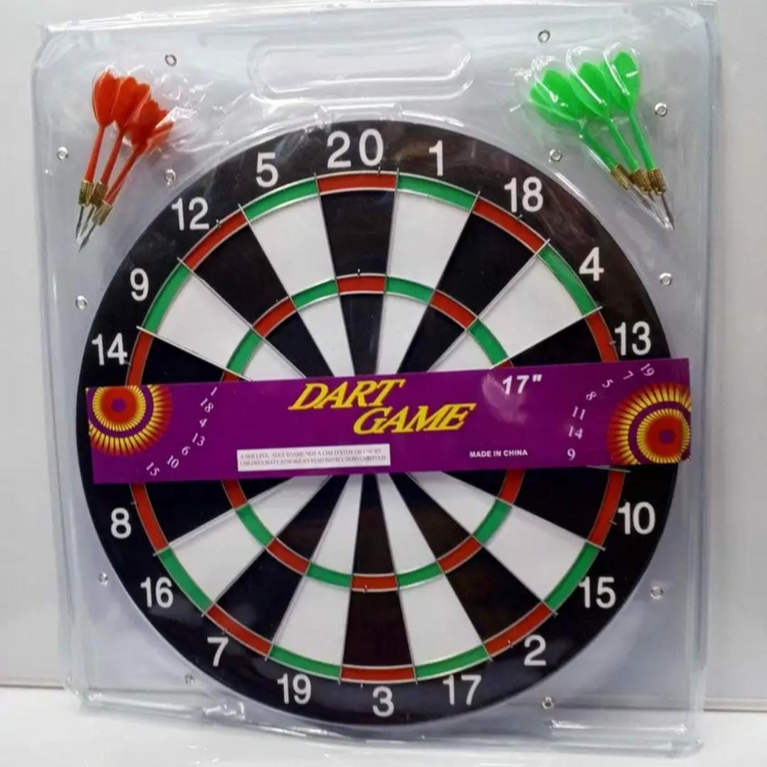 Dart Game Set with 6 Darts for Kids and Families  - Fun Indoor Games