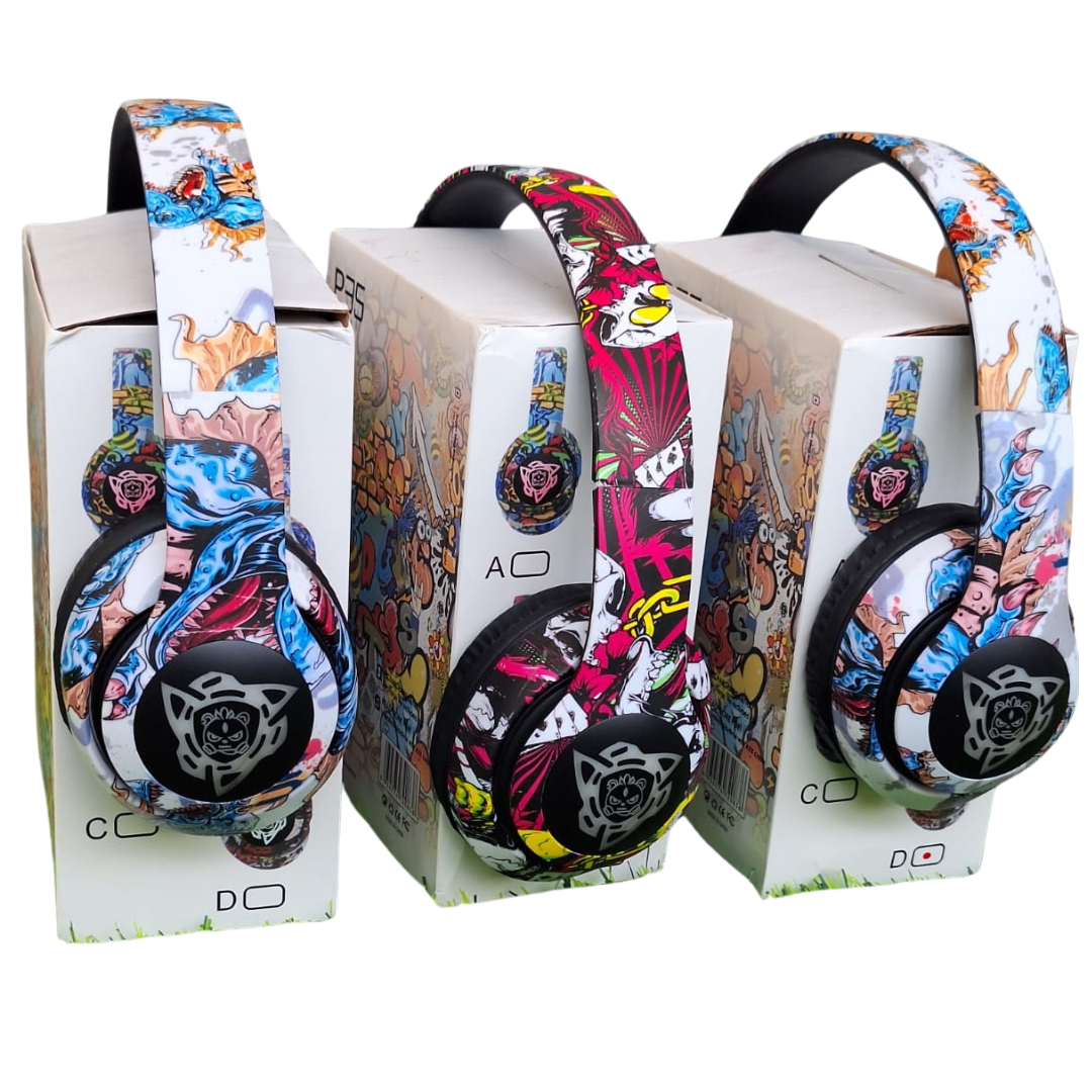 Children’s Vibrant Colorful Headphones for Fun Listening