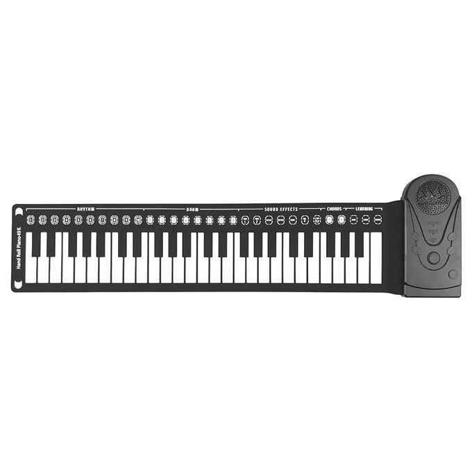 Roll-Up Piano for Kids & Beginners - Foldable Portable 49-Key Electronic Keyboard with Sound Effects in Kenya