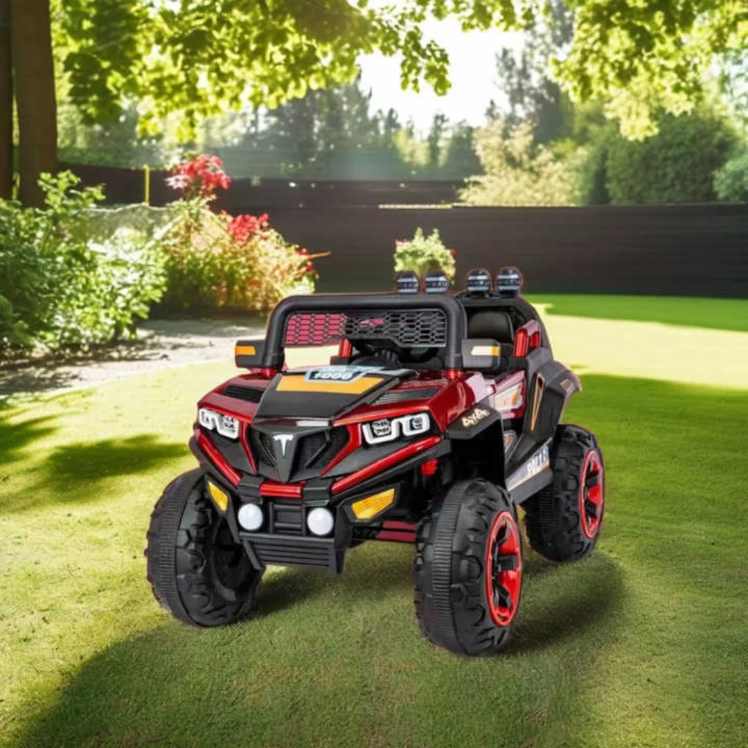 Red Kids Electric Car | Ride-on Car - Battery Powered Rechargeable Children's Ride on Baby Toys Car for Kids