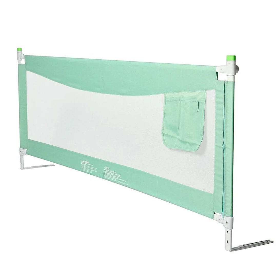 Bed Rail Guard, Kids Playpen Safety - Child Care Barrier For Beds, Portable & Foldable, Baby Safety Fence