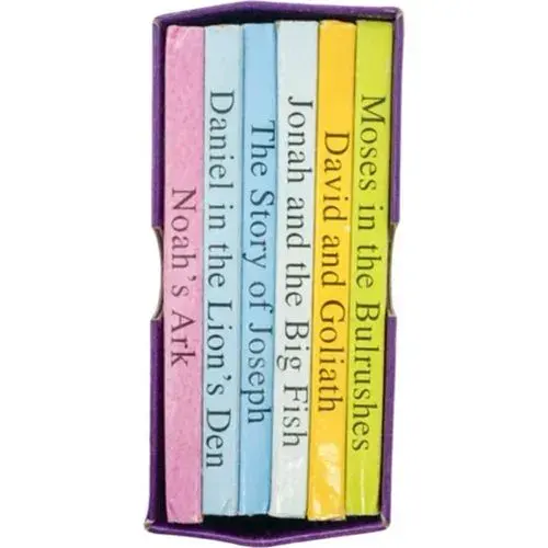 Bible Stories for Kids Library Set (6 Books), Stories from the Bible Collection for Kids, Books for Kids, Early Learning and Education