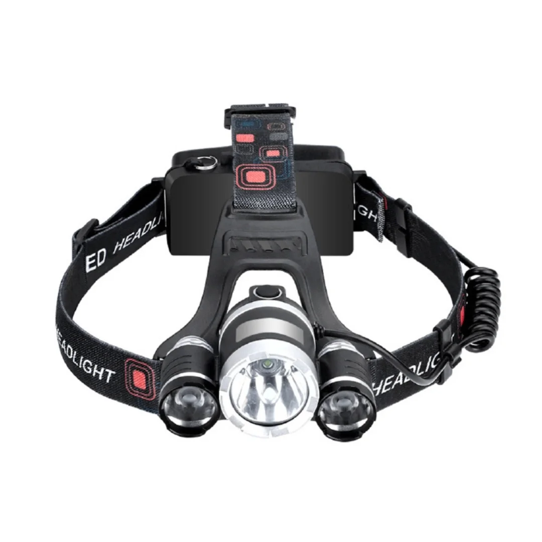 Headlamp, Rechargeable LED Headlamp – Bright Waterproof Headlight Flashlight Torch, Camping Headlight Flashlight, Rechargeable Light for Camping, Hiking, Emergencies & Outdoors