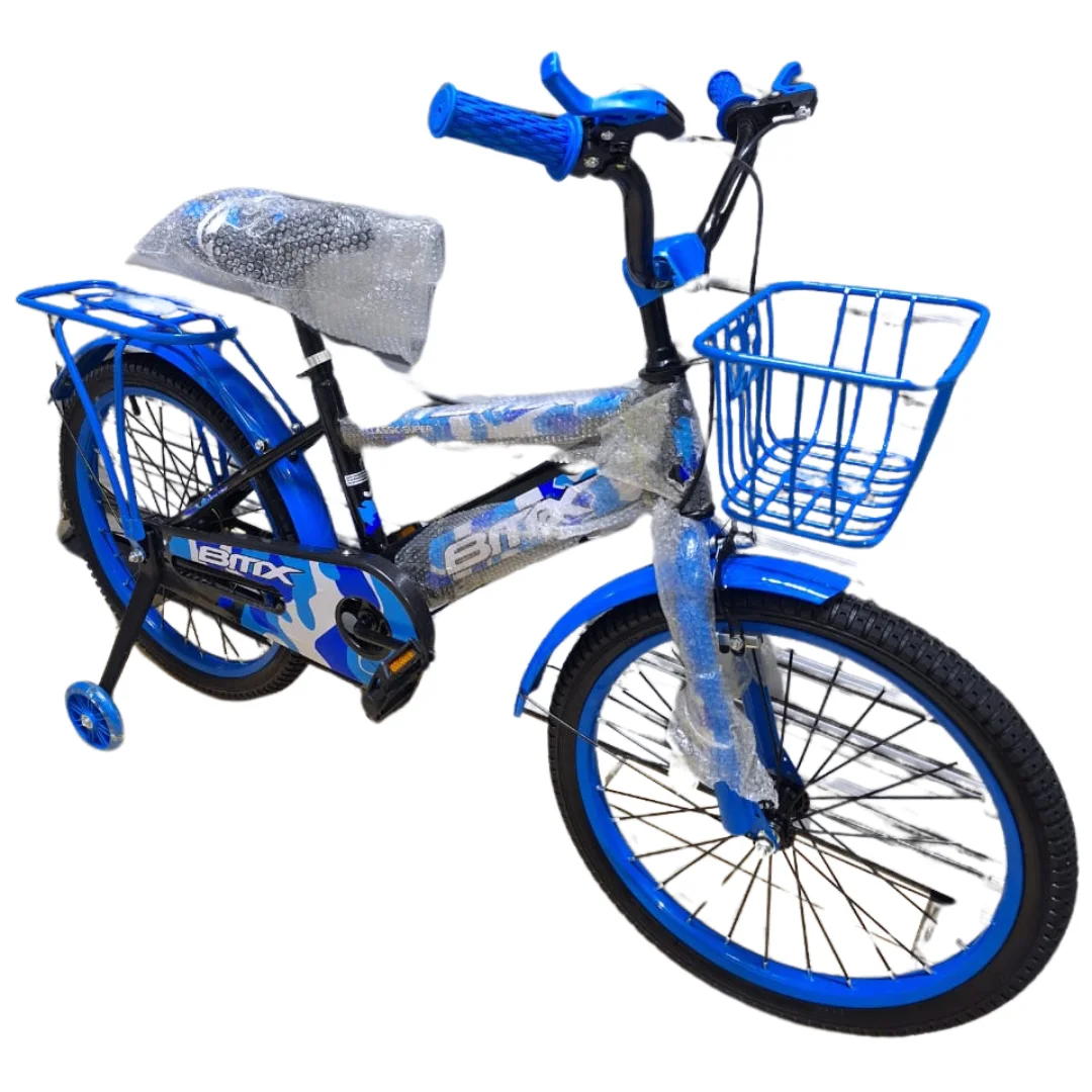 Blue BMX Bicycle for Kids (Sizes 12, 16 & 20)