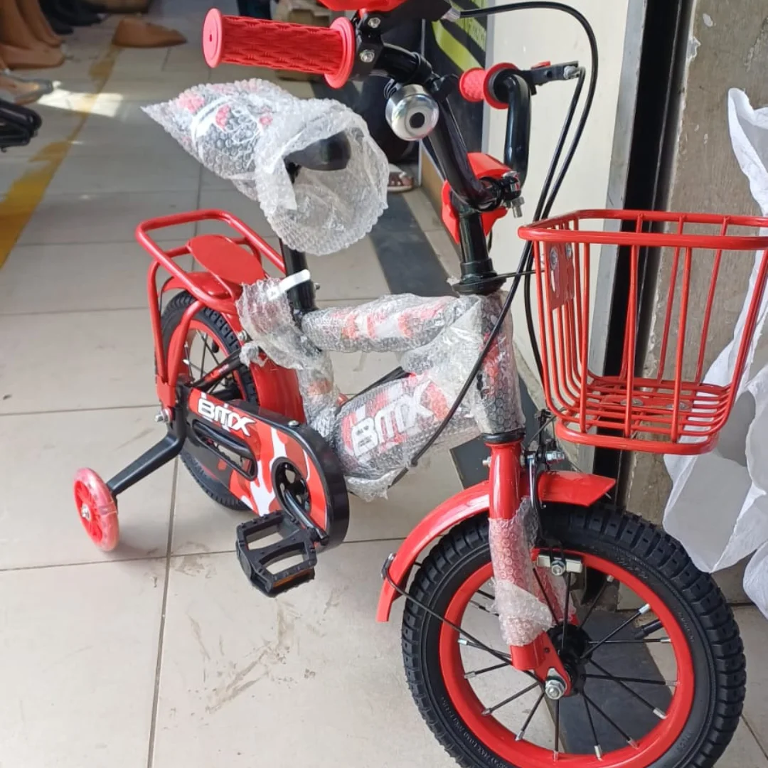 Bikes for Kids, Size 12 BMX  Bikes ( Plus Free Helmet) - Pink, Red, Blue & Green Children's Bicycles