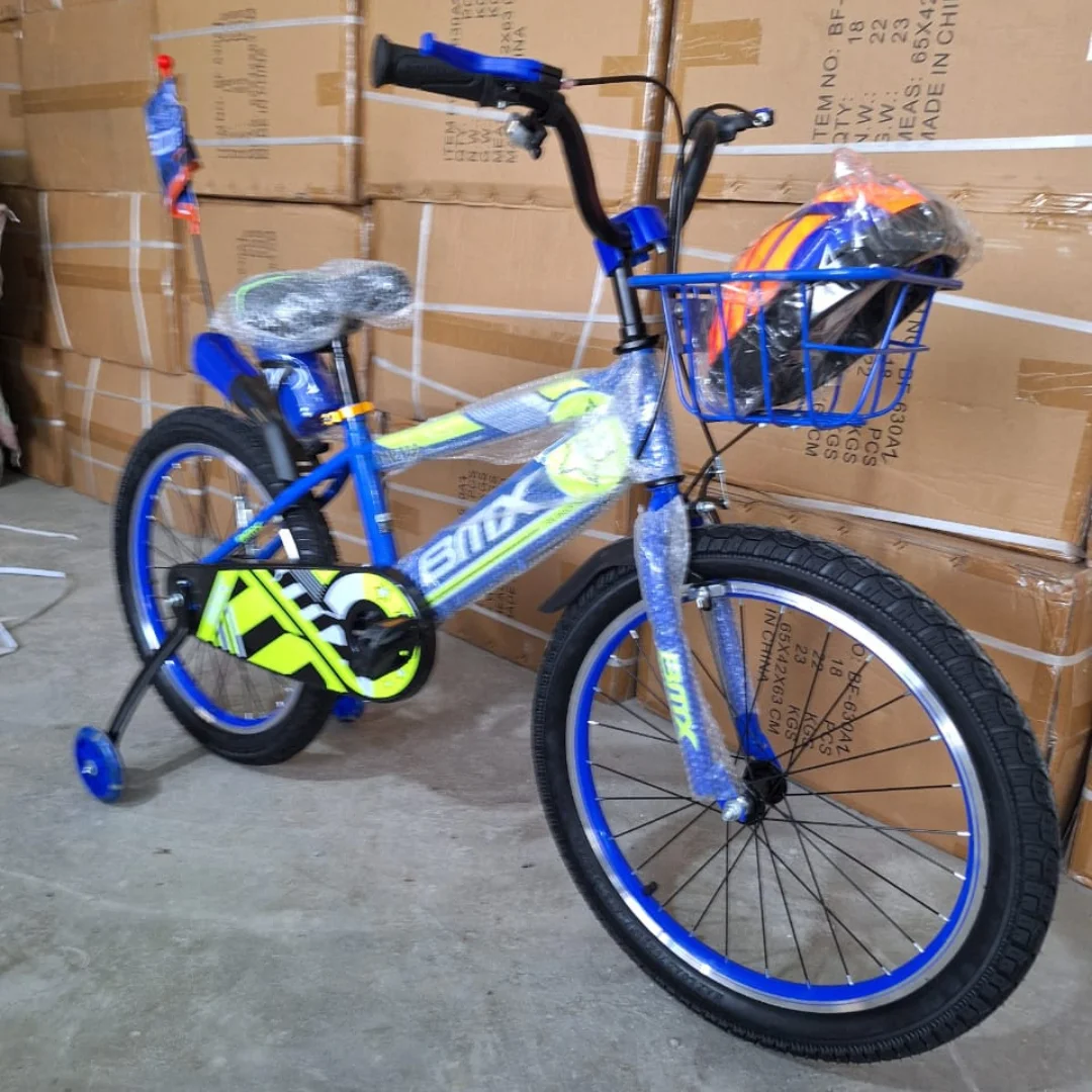 Bicycles for Kids - Size 16 BMX  Bikes ( Plus Free Helmet) - Red, Blue & Green Children's Bikes 