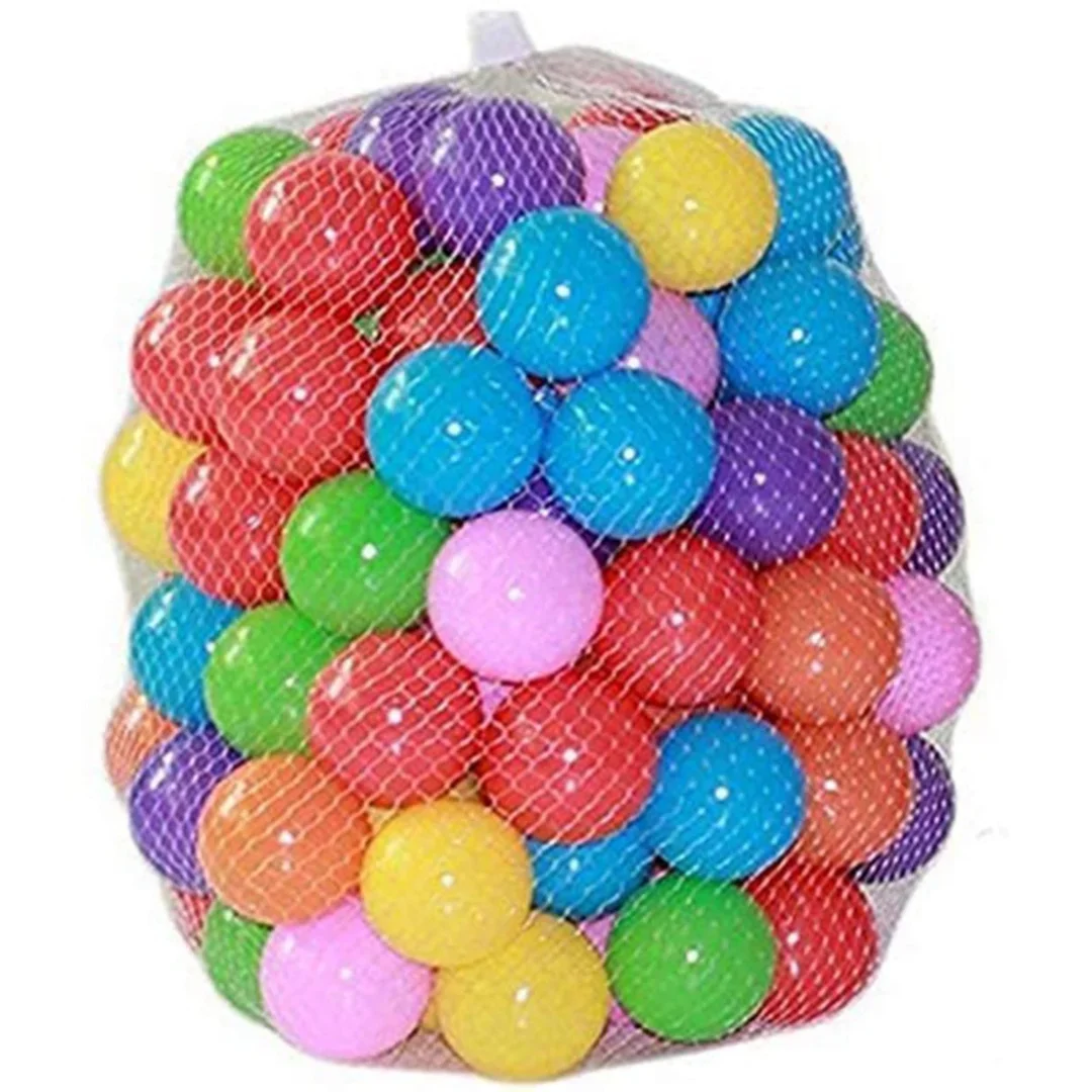 Soft Balls for Ball Pits, Tents, Trampolines, Playhouses, Pools & Playpens, Colorful Soft Balls, Mini Play Balls for Kids, Small Ocean Balls