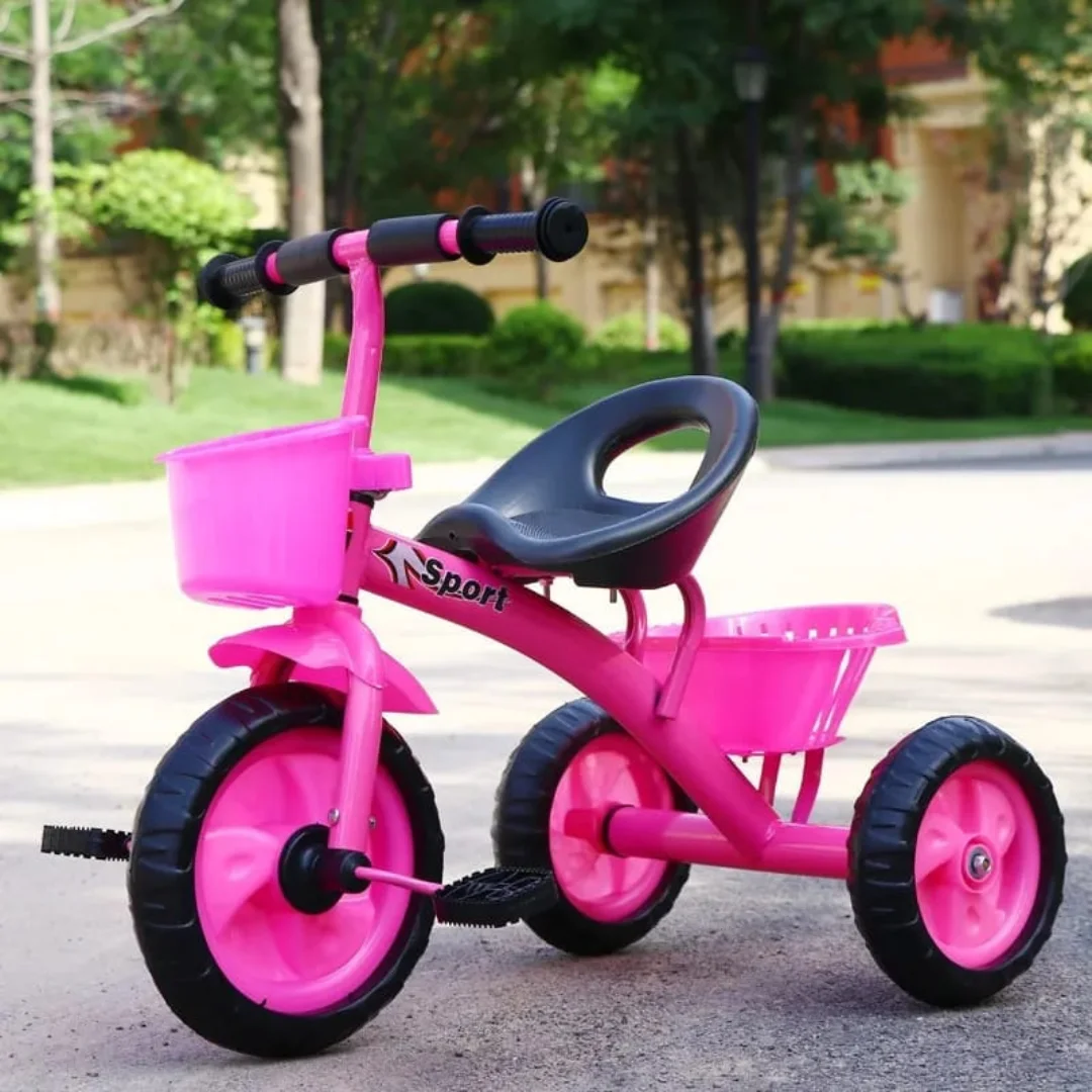 Pink Kids Tricycle for Toddlers