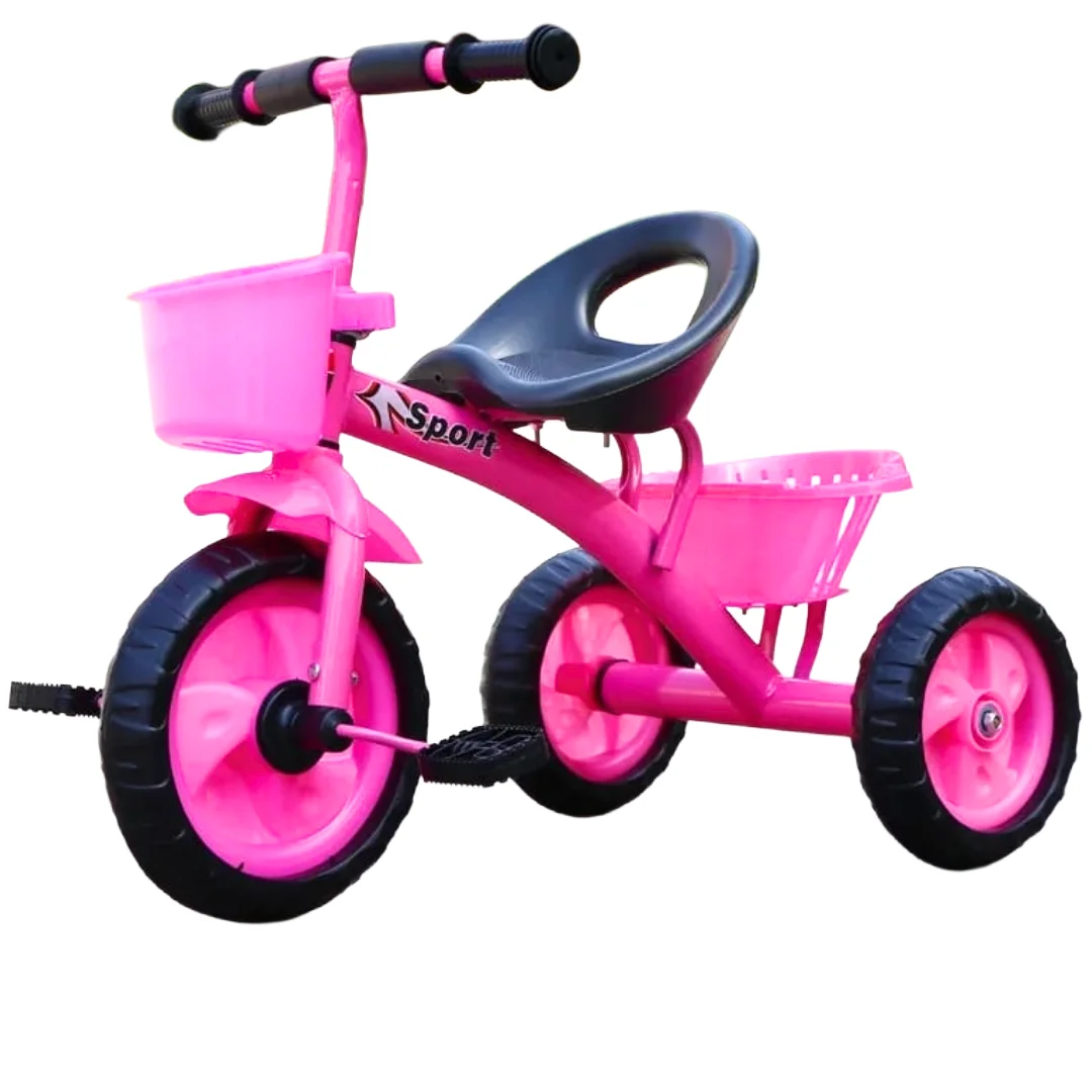 Pink Kids Tricycle for Toddlers