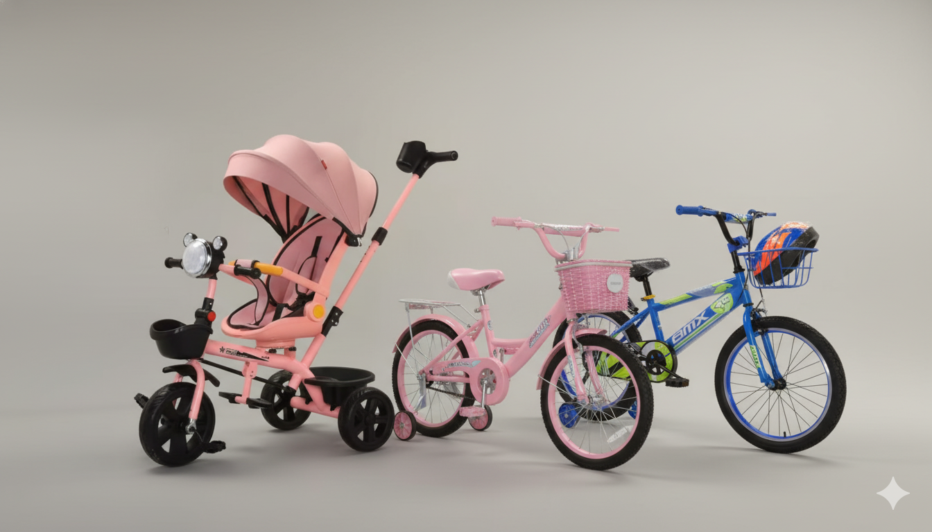The best Bikes and Tricycles for kids in Kenya